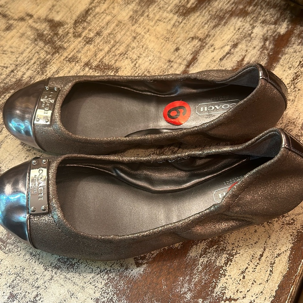 Coach ballet flats
